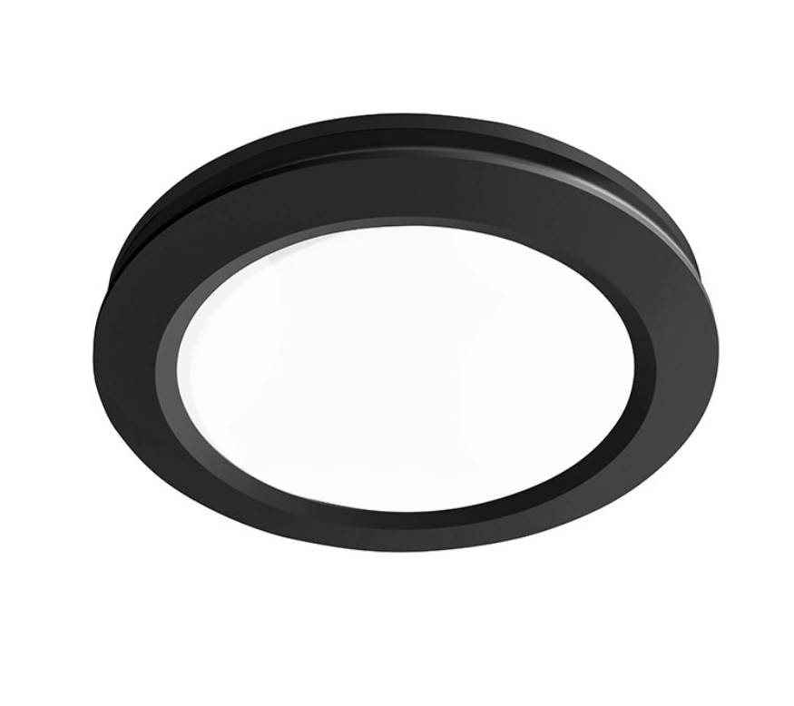 Saturn 200mm Round Exhaust Fan with Tricolour LED