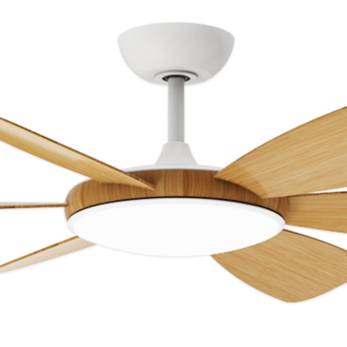 Aurora 3/6 Blade Smart DC Ceiling Fan with LED Light & Remote