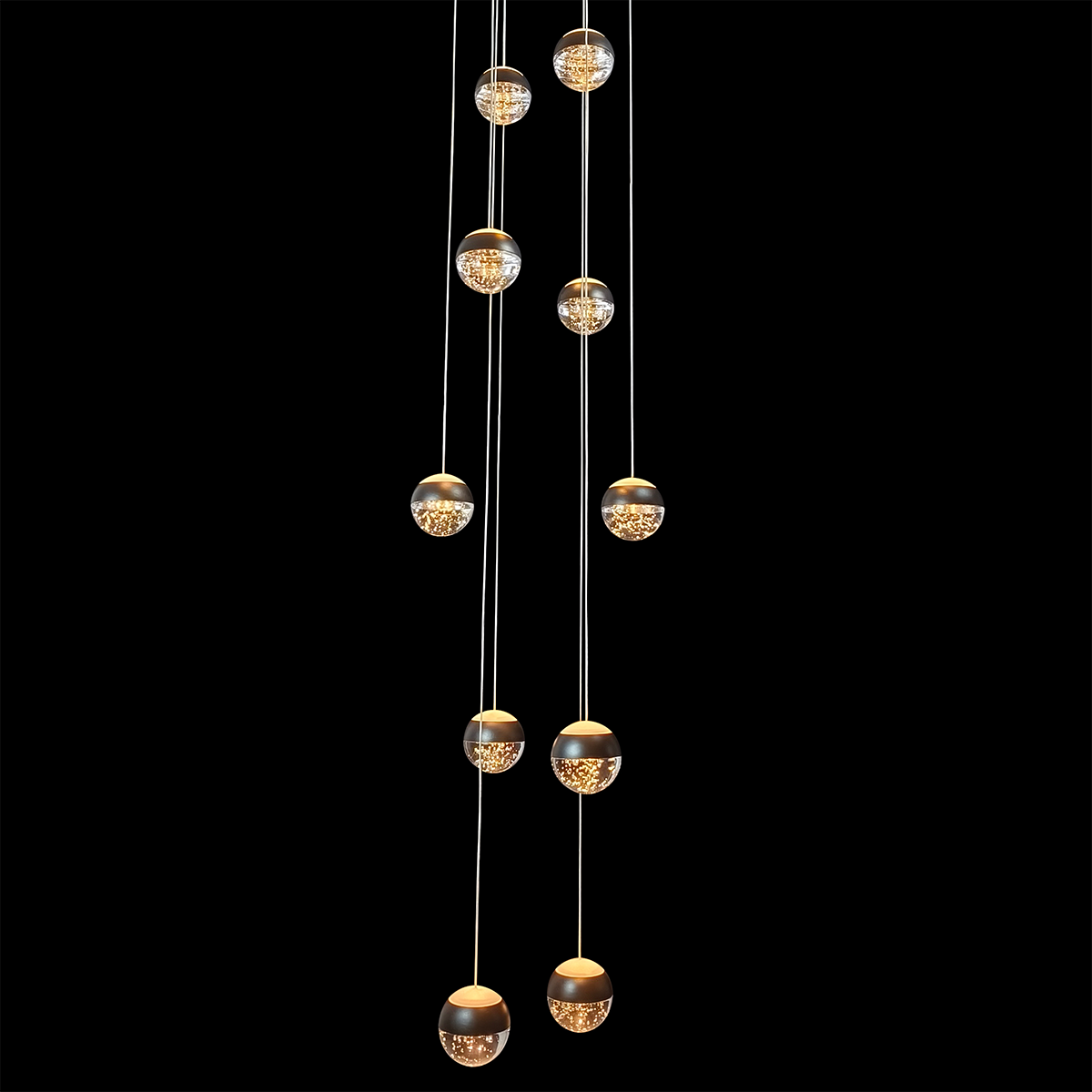Messina 10 LED Cluster Ball Pendant Light