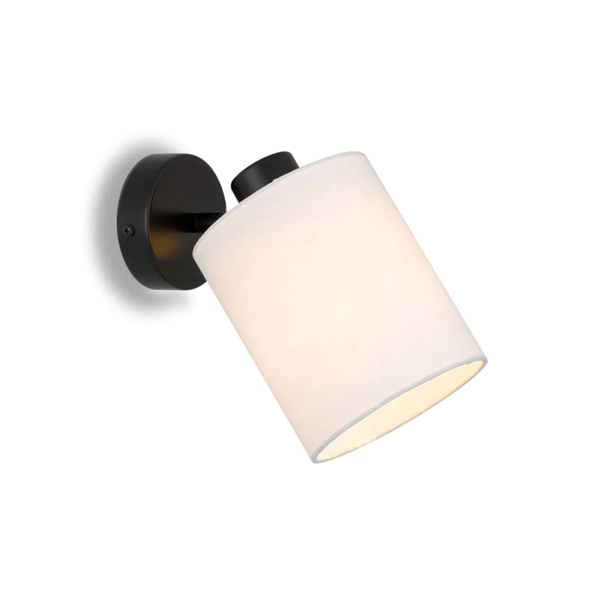 Malone 25W Wall Lamp with Swivel Metal Base