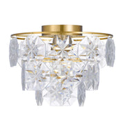 Alison Chandelier Light Fixture with Acrylic Beads