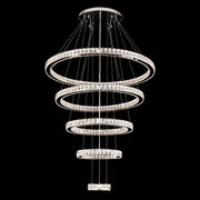 Jazmina Crystal 3 Ring LED Pendant Light - 1200mm