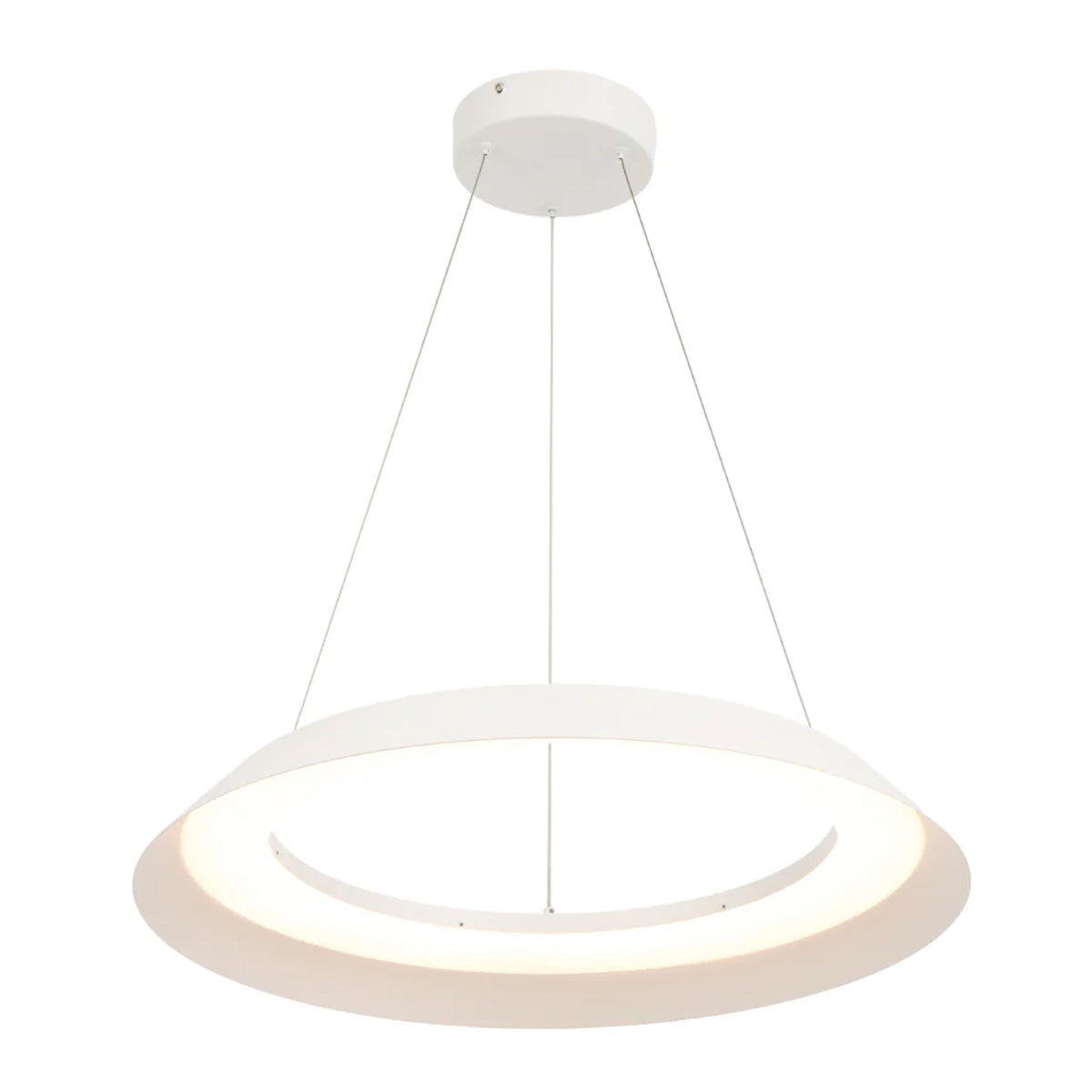 Hovin Minimalist LED Ring Pendant Light  with Remote - 430mm