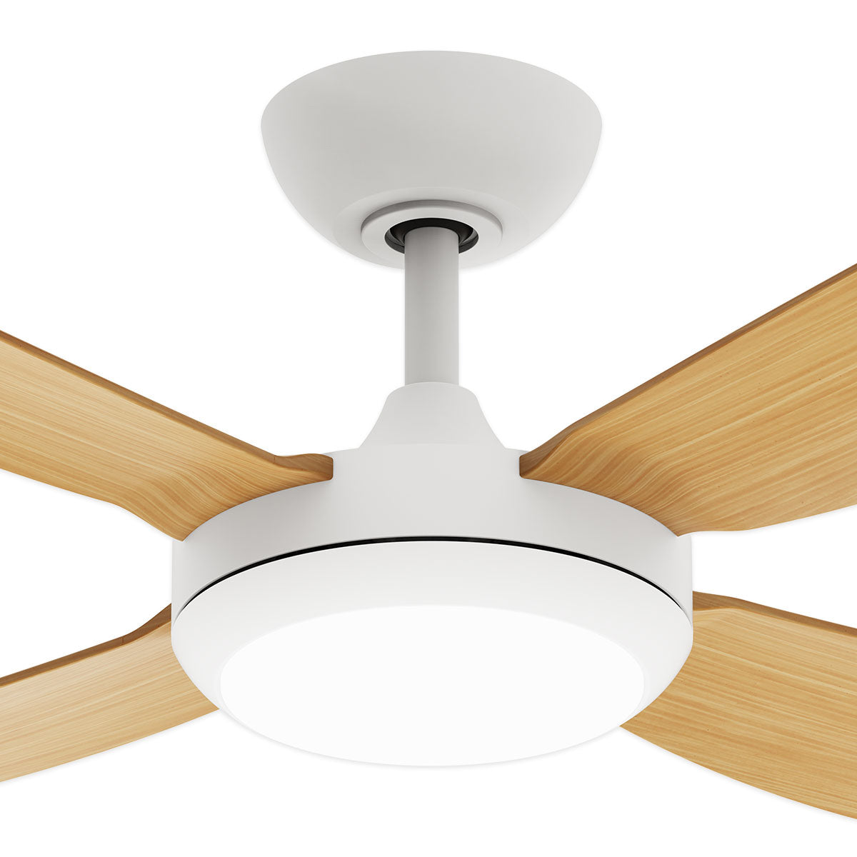 Stratus 4 Blade AC Ceiling Fan with LED Light