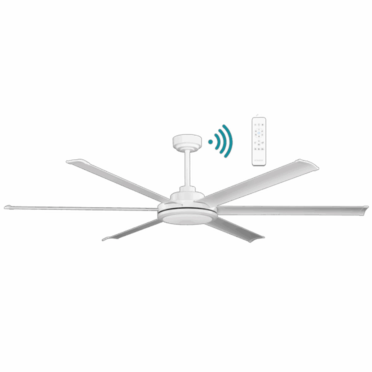 Albatross II LED Smart DC Ceiling Fan with Remote Control