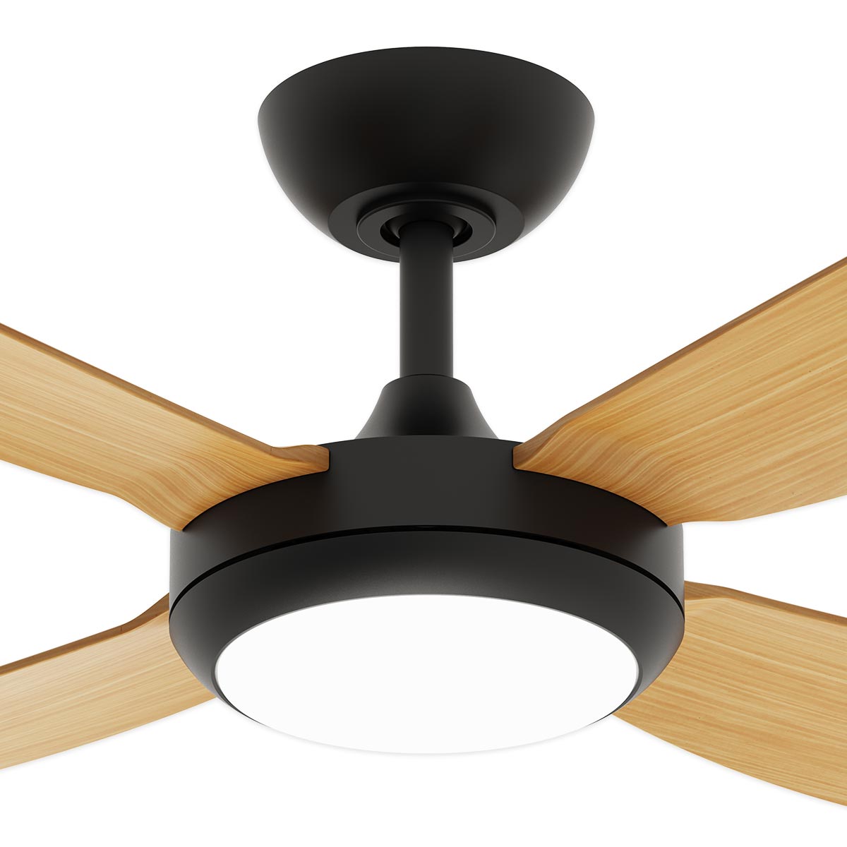 Stratus 4 Blade AC Ceiling Fan with LED Light