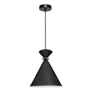 Julia White Coned Shapped Pendant Light