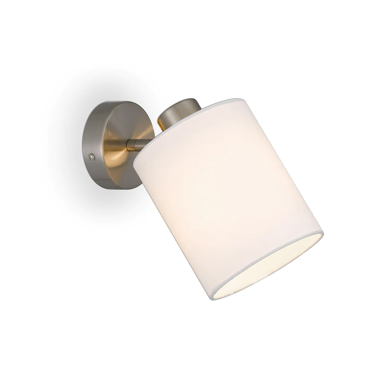 Malone 25W Wall Lamp with Swivel Metal Base