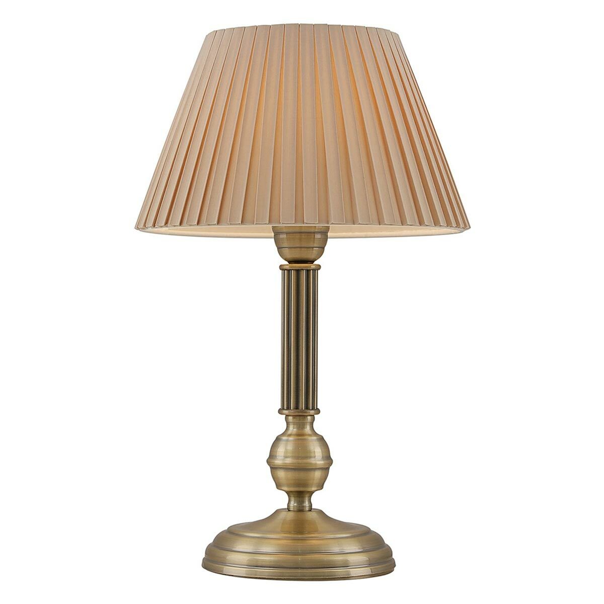 Marie Table Lamp with Pleated Shade - Modern Design