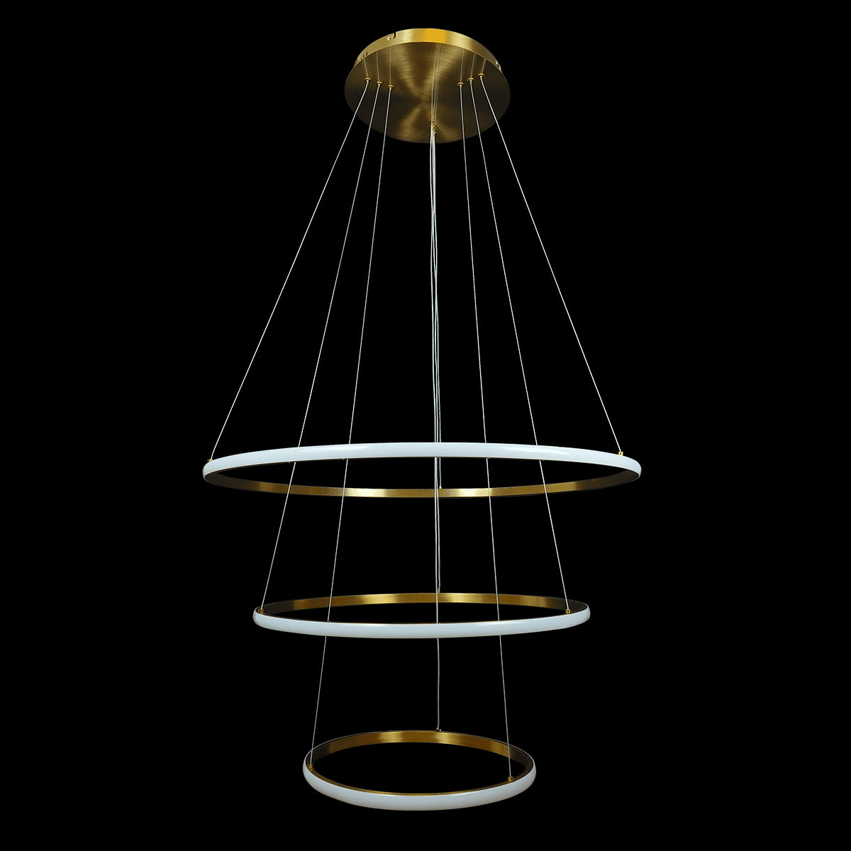 Marcello 3 Ring Pendant LED Light
