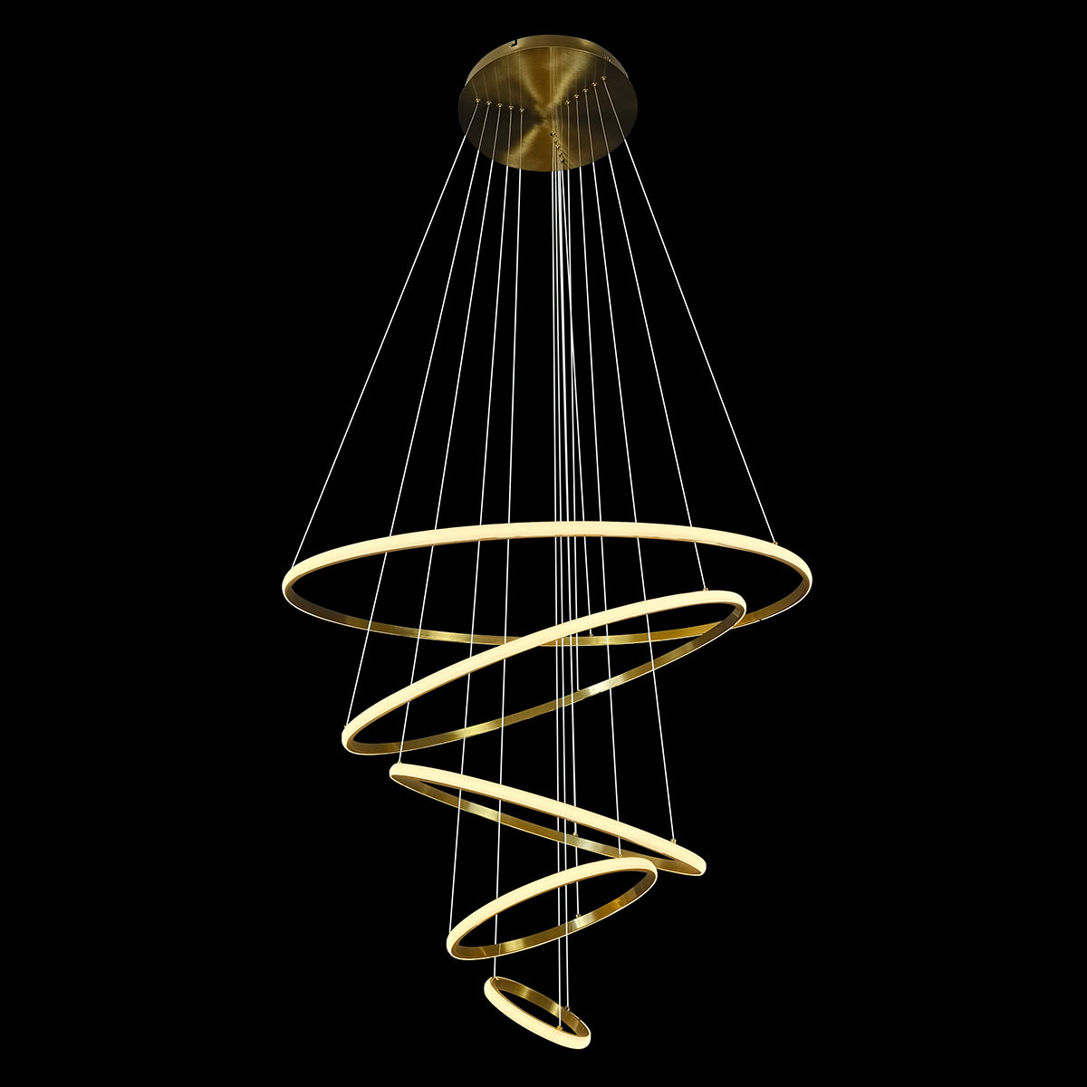 Marcello 5 Ring Pendant LED Light