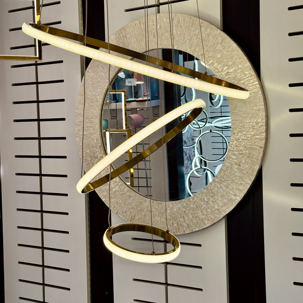 Marcello 5 Ring Pendant LED Light