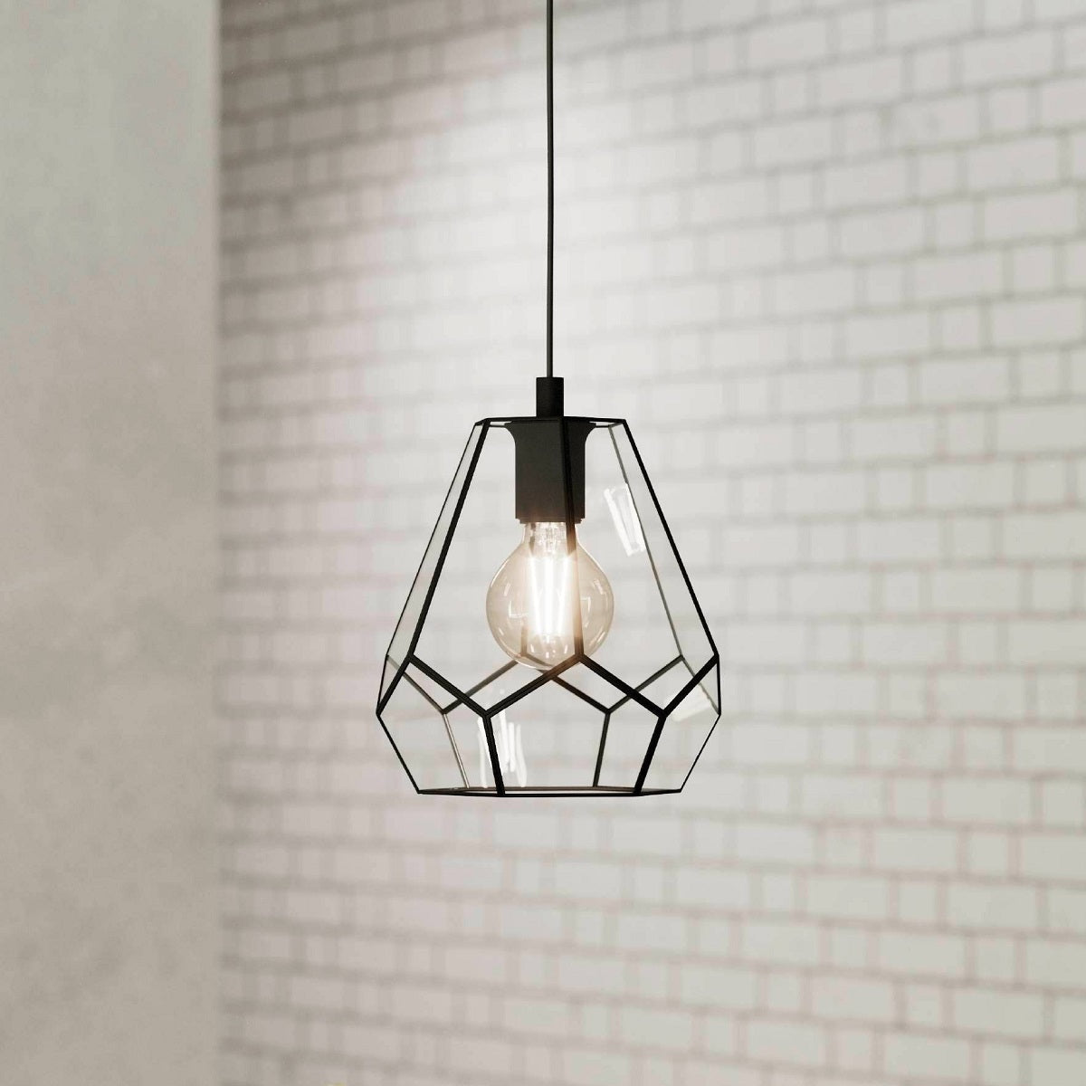 Mardyke Diamond Pendant Light with E27 Holder