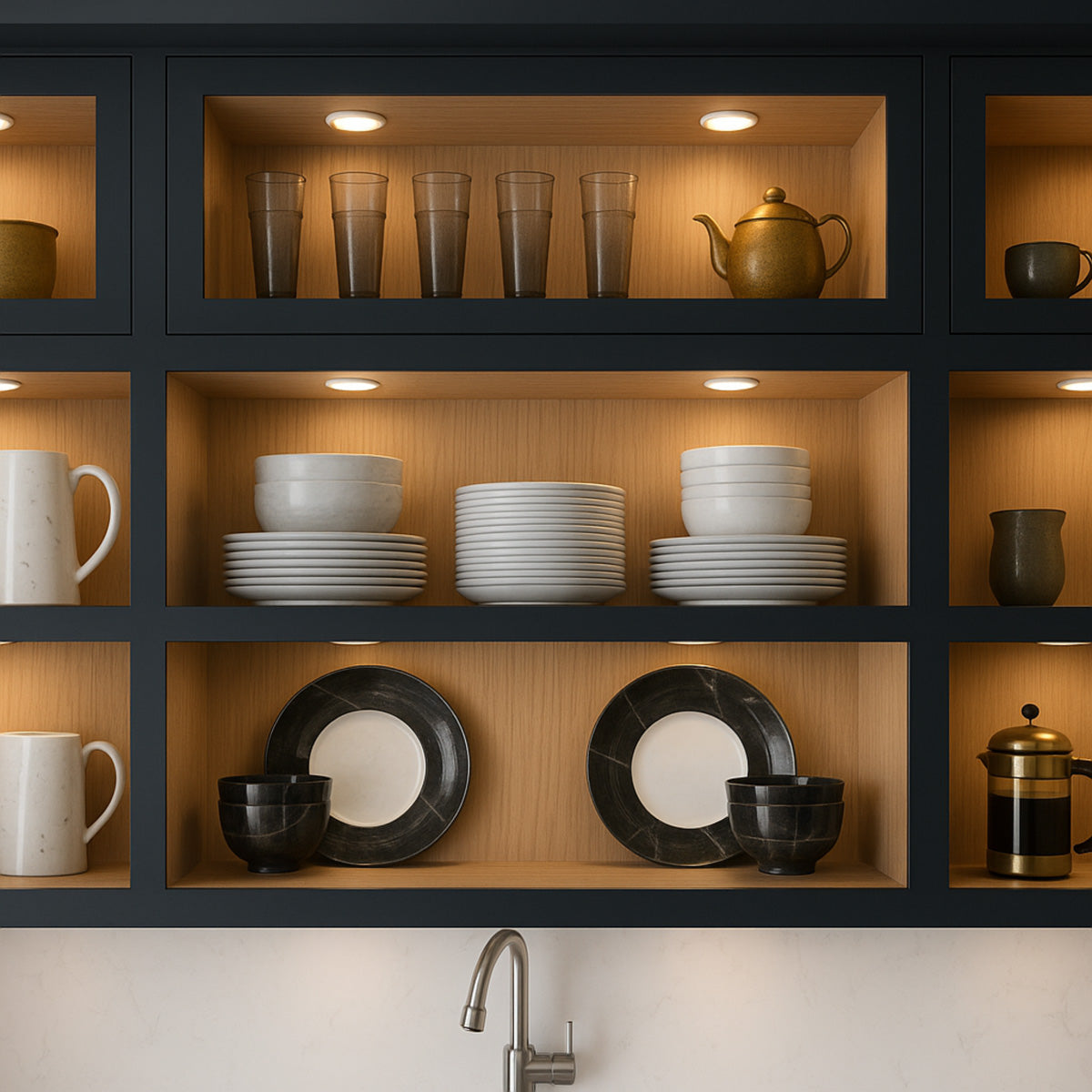 Maren Round Stair Downlight with Tri-Colour LED