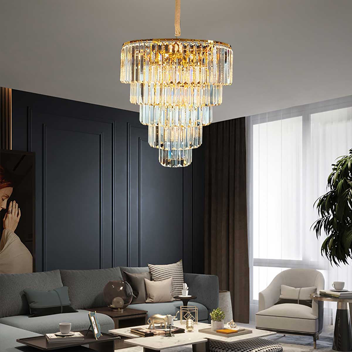 Marinello Crystal Chandelier - Small