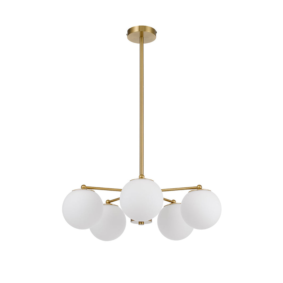 Marsten 5 Light Orb Cluster Pendant Light