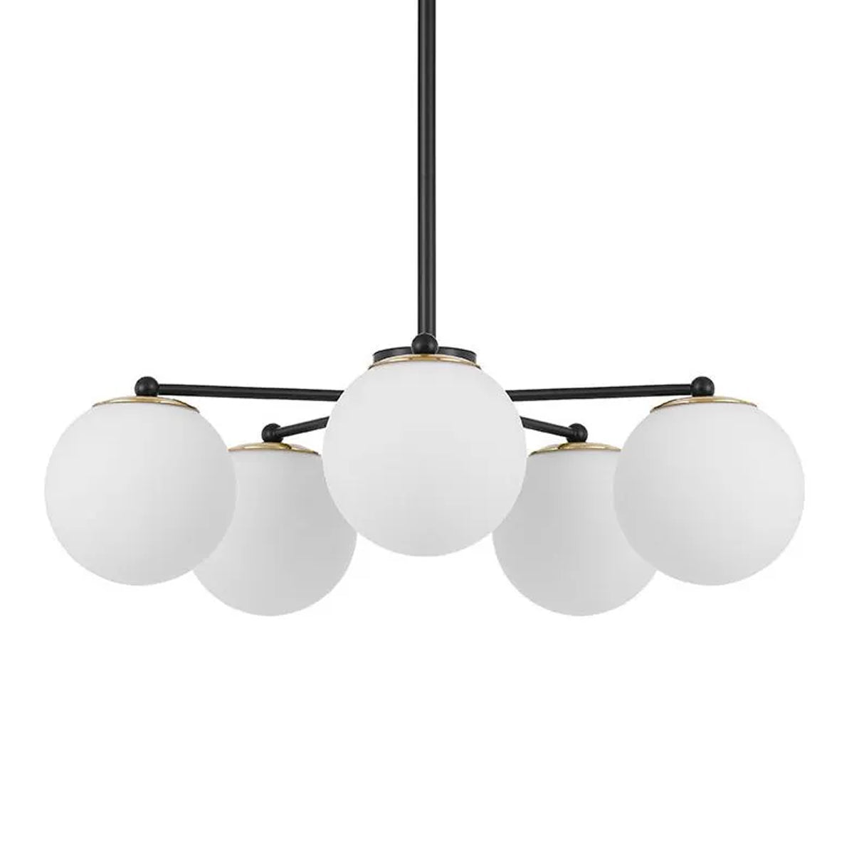Marsten 5 Light Orb Cluster Pendant Light