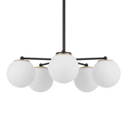 Marsten 5 Light Orb Cluster Pendant Light
