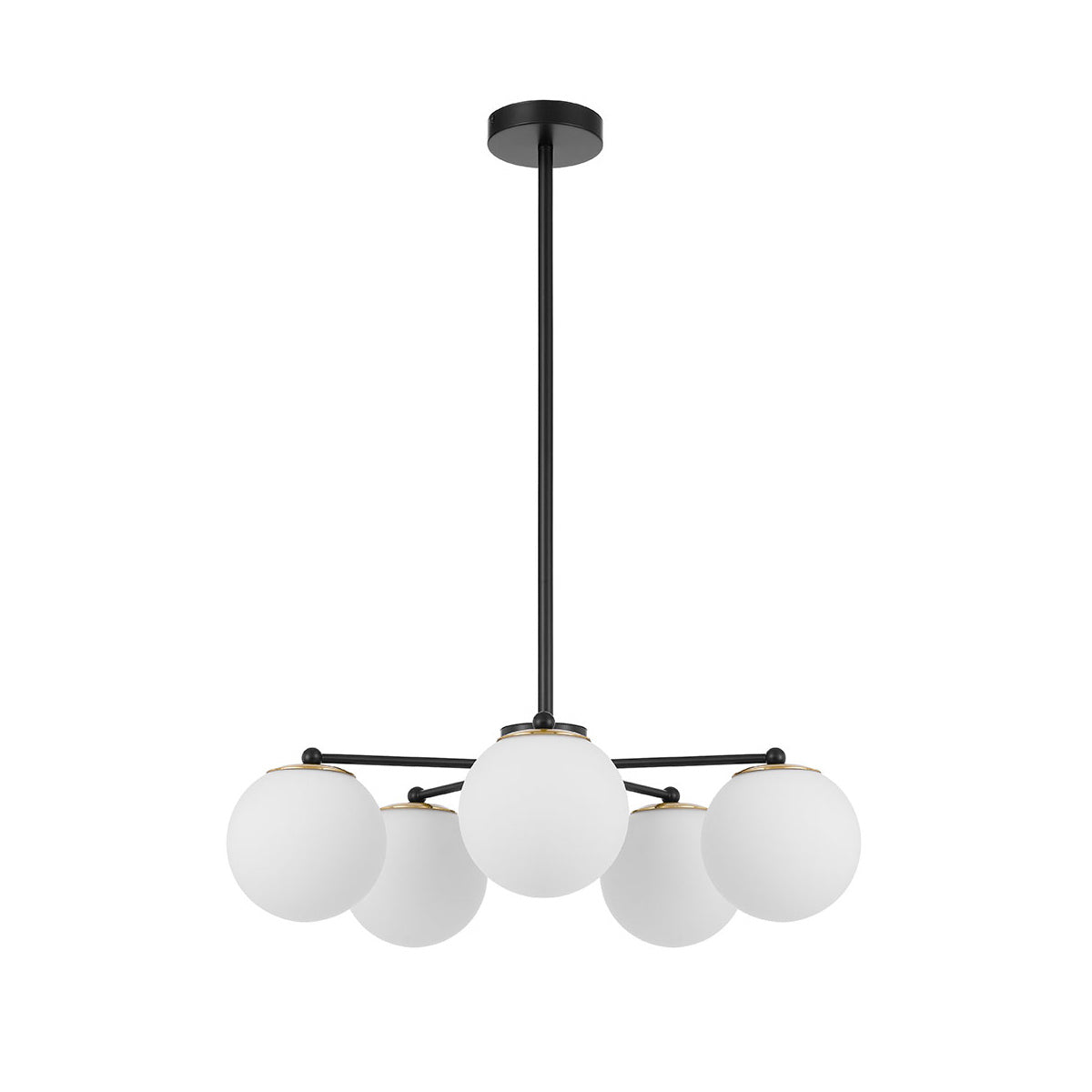 Marsten 5 Light Orb Cluster Pendant Light