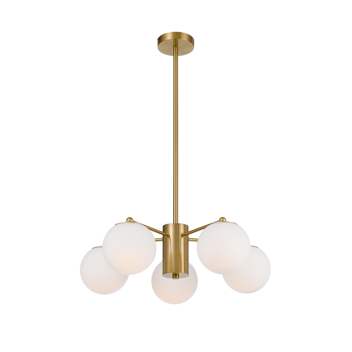 Marsten 5 Light Orb Cluster Pendant Light