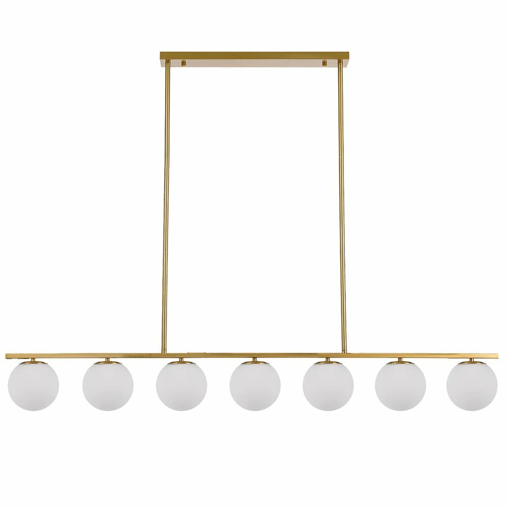 Marsten 7-Light Linear Pendant Light