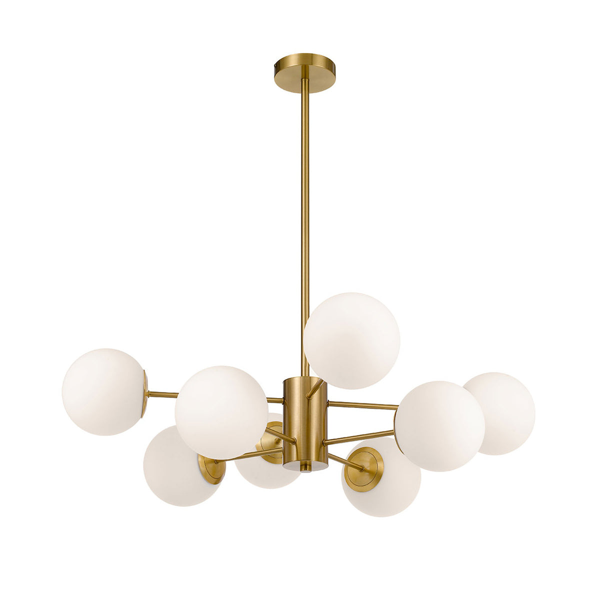 Marsten 8 Light Orb Cluster Pendant
