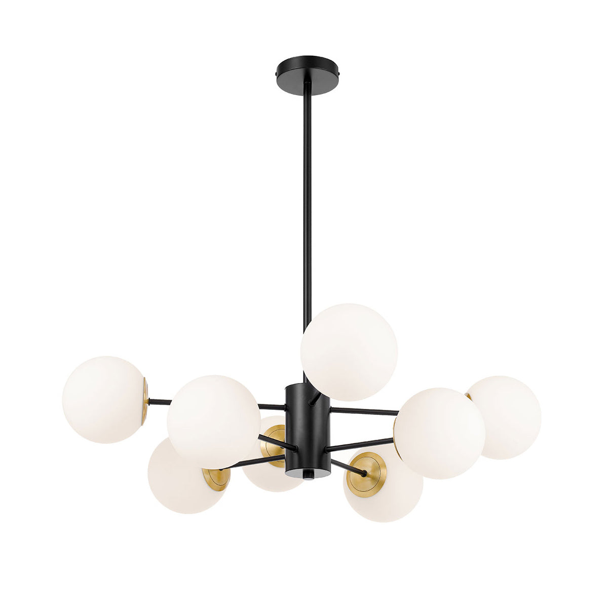Marsten 8 Light Orb Cluster Pendant