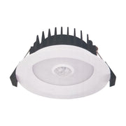 Matrix 10W LED Tri Colour PIR Motion Sensor Dusk to Dawn Downlight