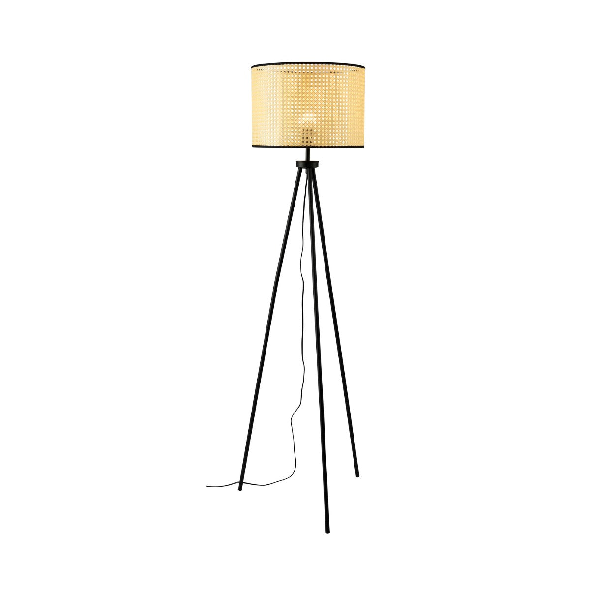 Mayfield Kimi Rattan Tripod Floor Lamp