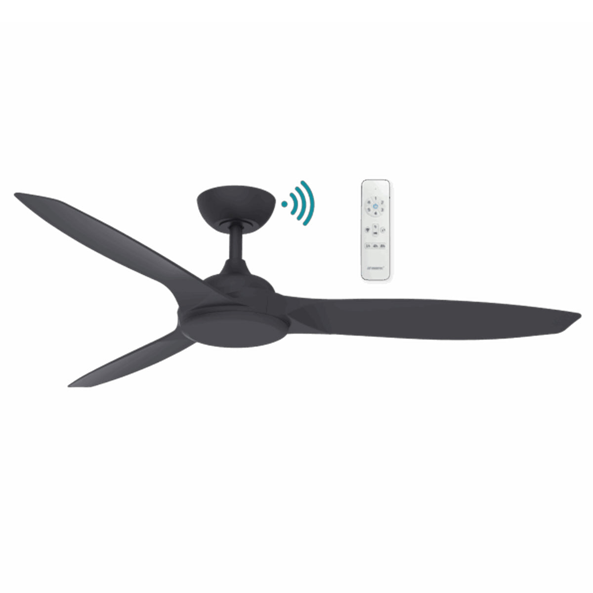 Newport 56" Smart DC Ceiling Fan with WiFi Remote Control