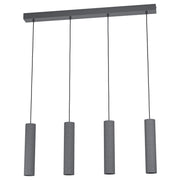 Mentalona LED Terrazzo 4 Light Linear Pendant with LED