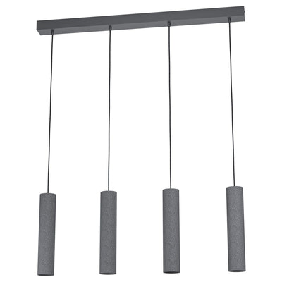 Mentalona LED Terrazzo 4 Light Linear Pendant with LED
