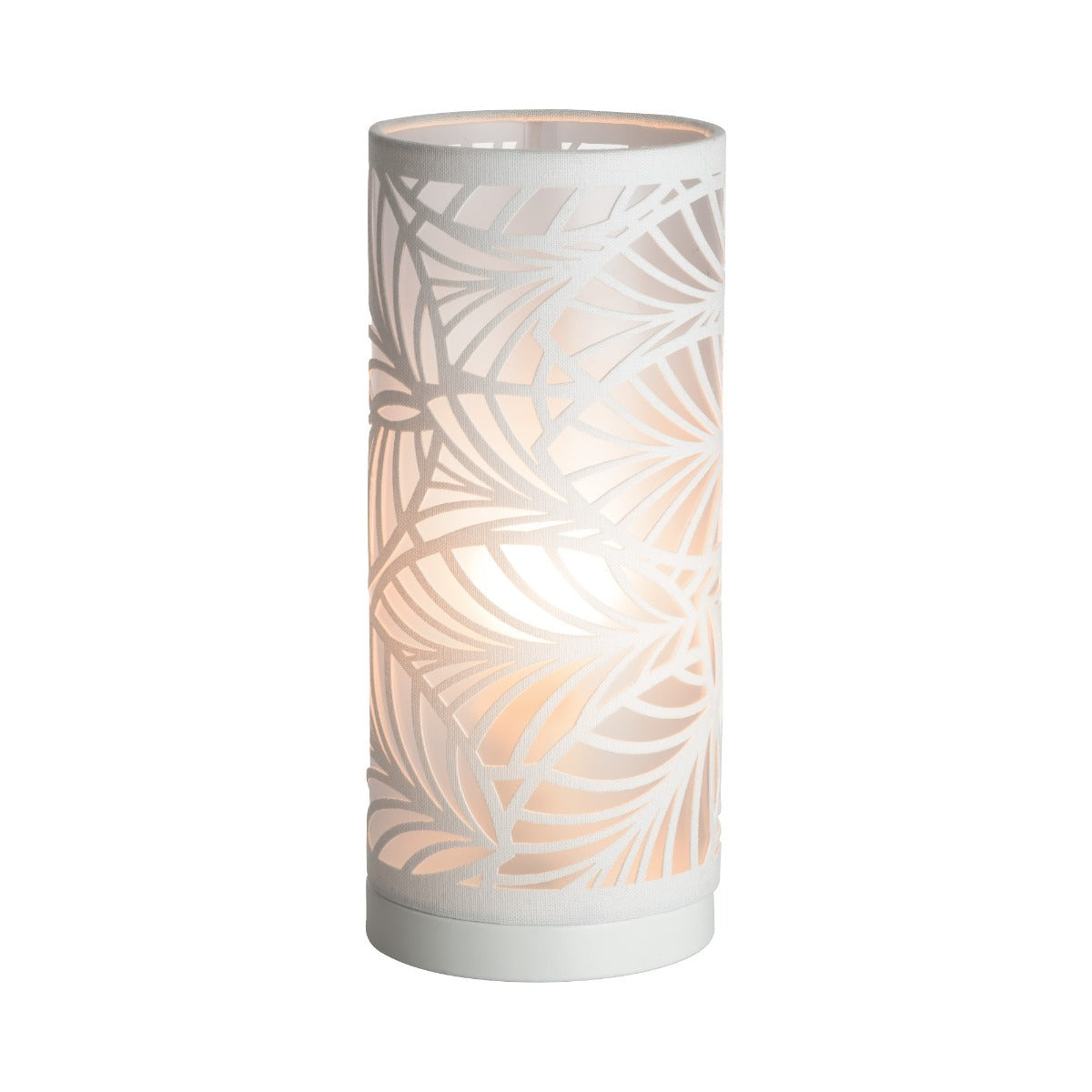 Freya Linen Laser Cut Table Lamp