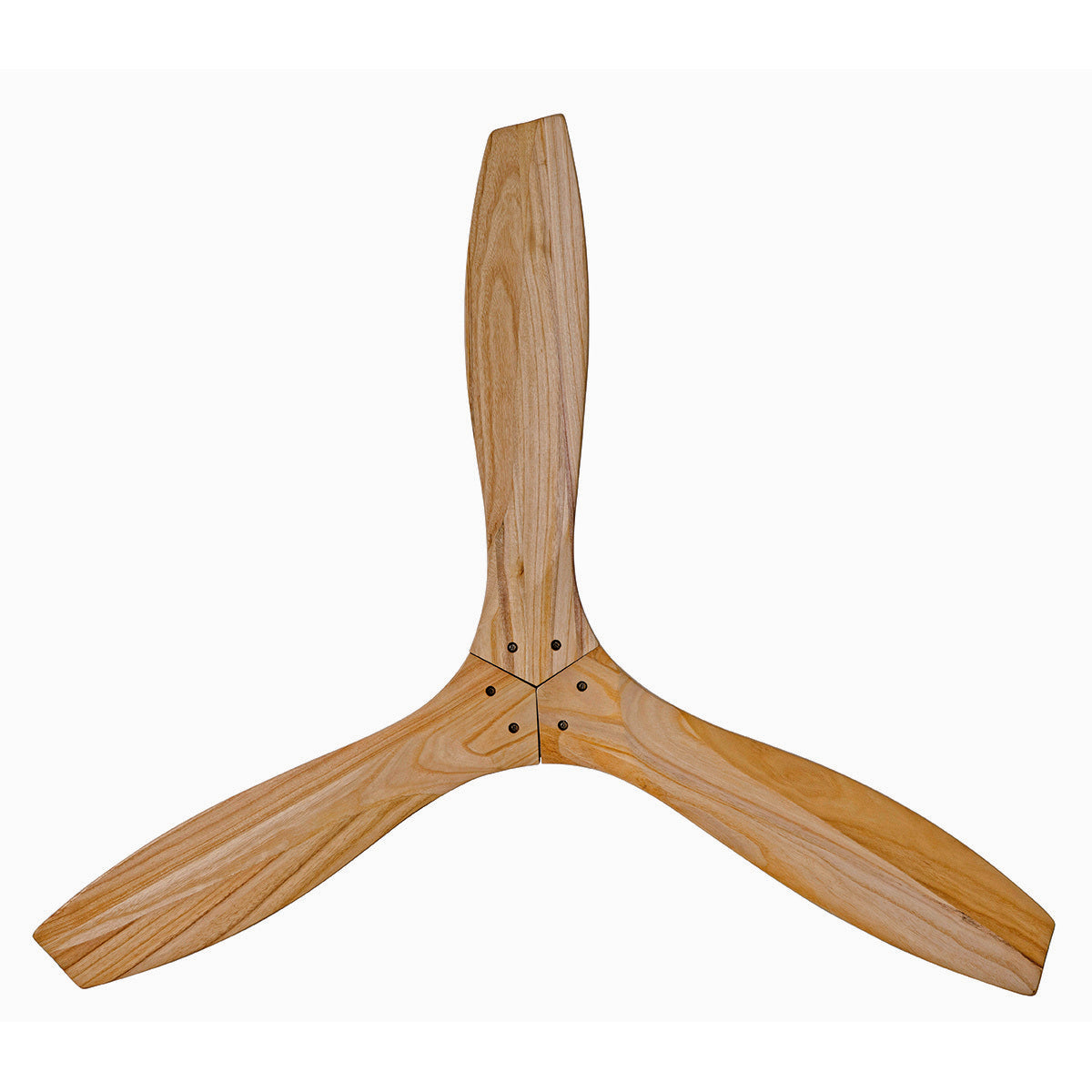Mercury 52"AC Ceiling Fan with 3 Handcrafted Timber Blades