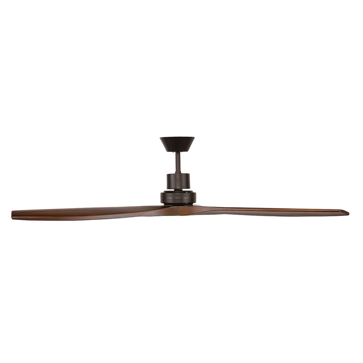 Mercury 52"AC Ceiling Fan with 3 Handcrafted Timber Blades