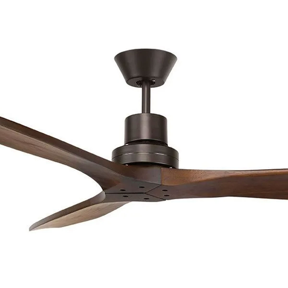Mercury 52"AC Ceiling Fan with 3 Handcrafted Timber Blades