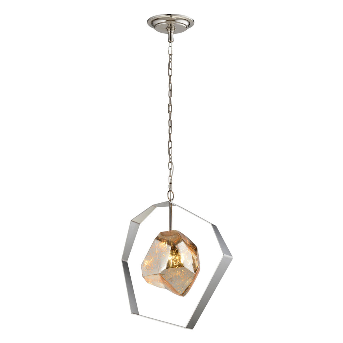 Meteora Stainless Steel Pendant Light