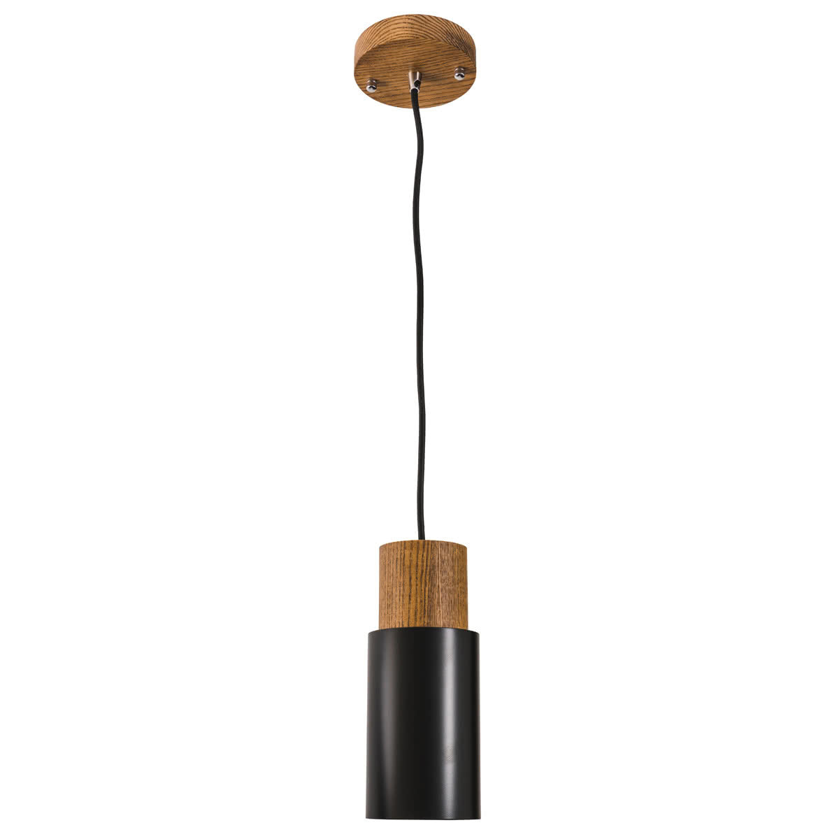 Lois Nordic Metal & Timber Top Pendant Light