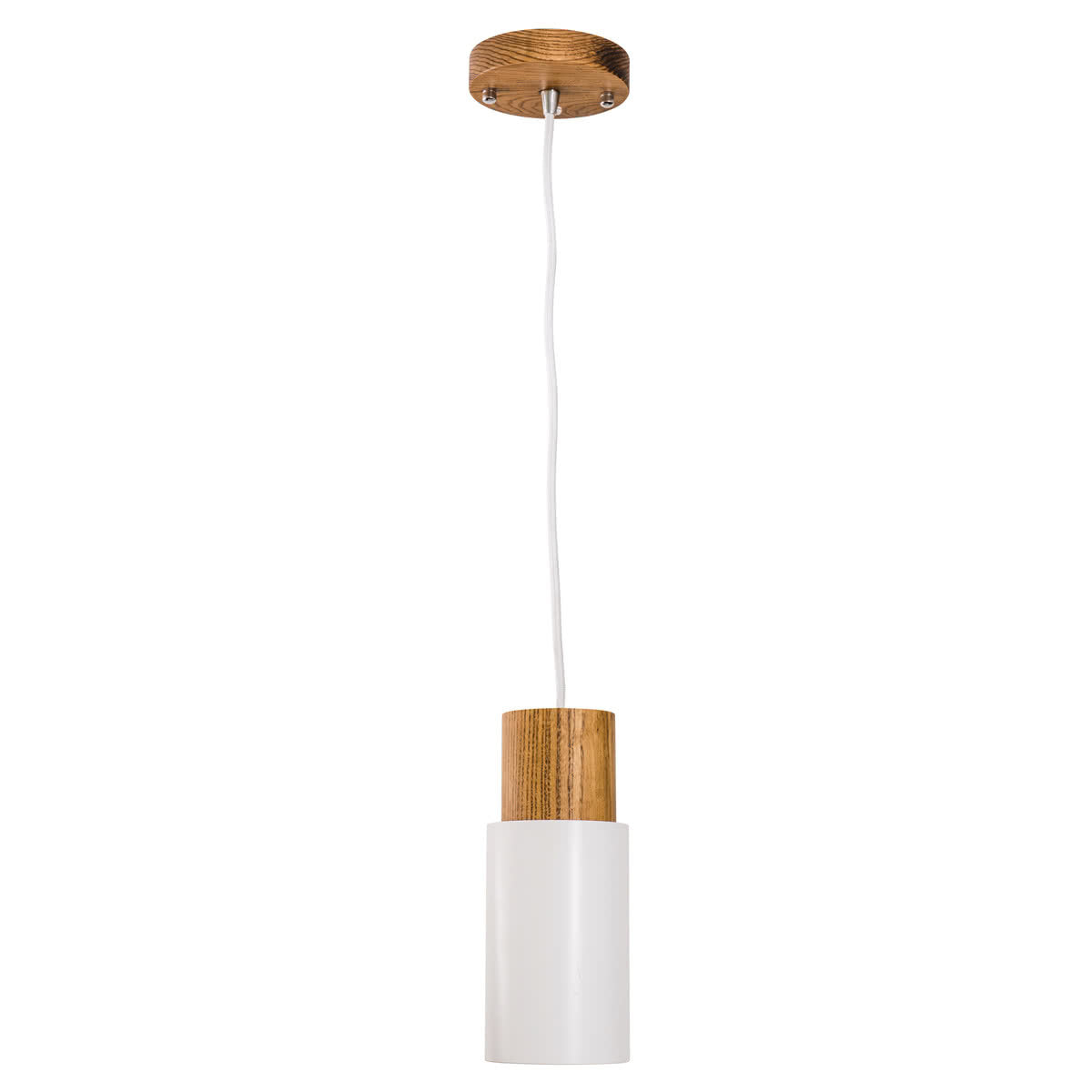 Lois Nordic Metal & Timber Top Pendant Light
