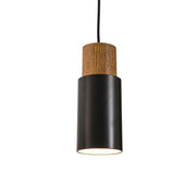 Lois Nordic Metal & Timber Top Pendant Light