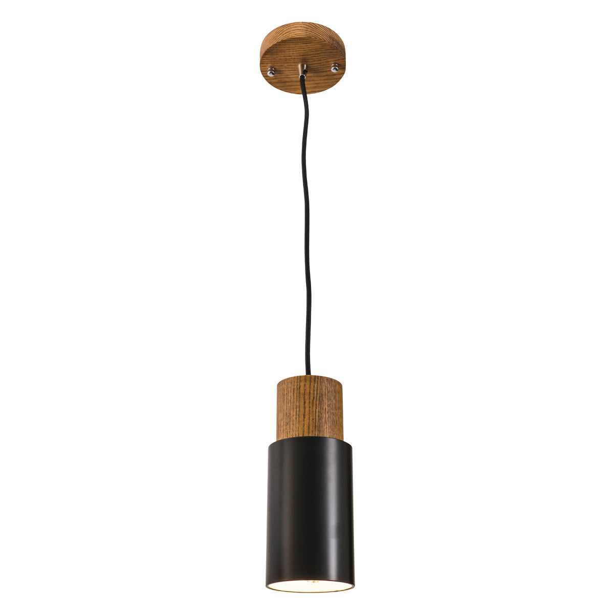 Lois Nordic Metal & Timber Top Pendant Light