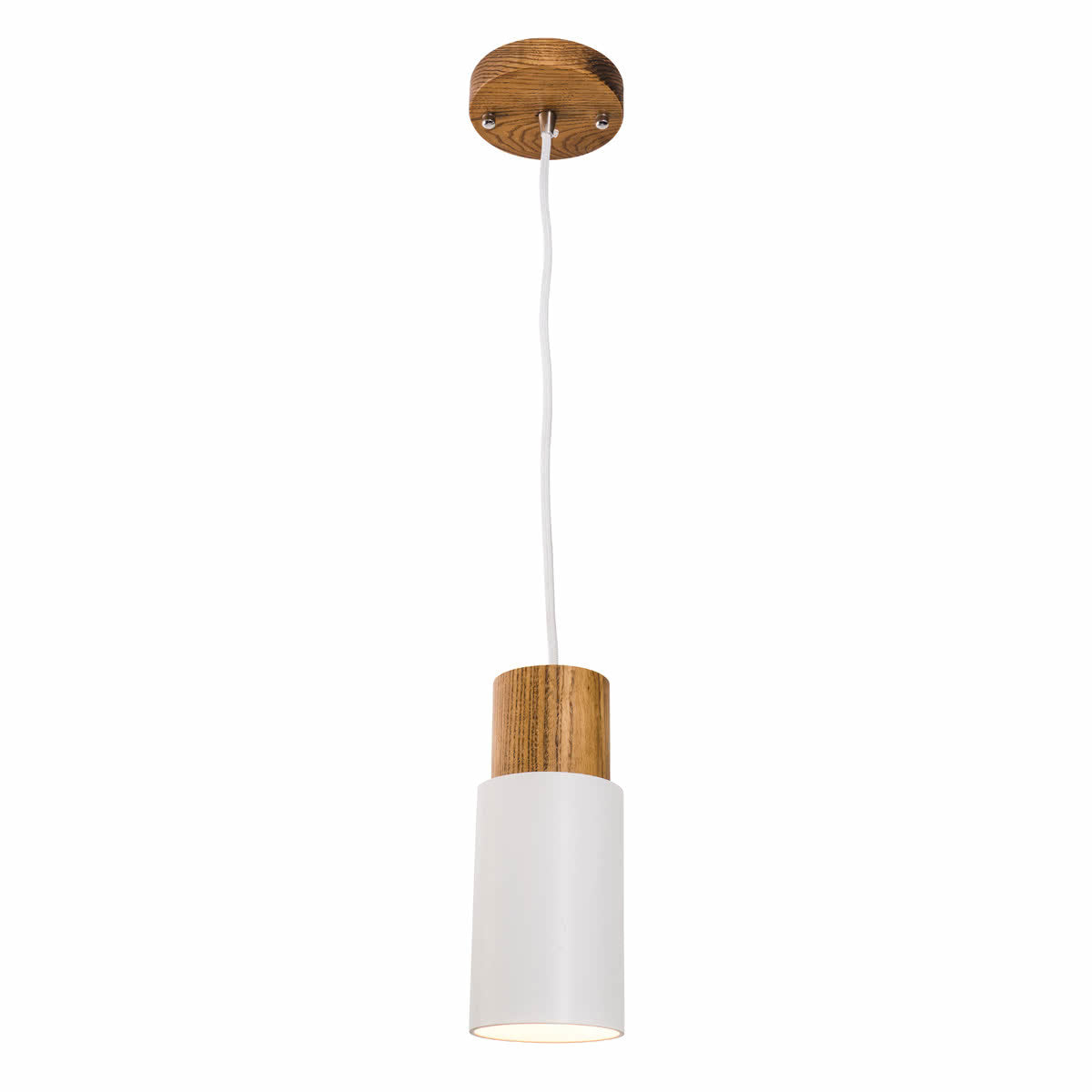 Lois Nordic Metal & Timber Top Pendant Light