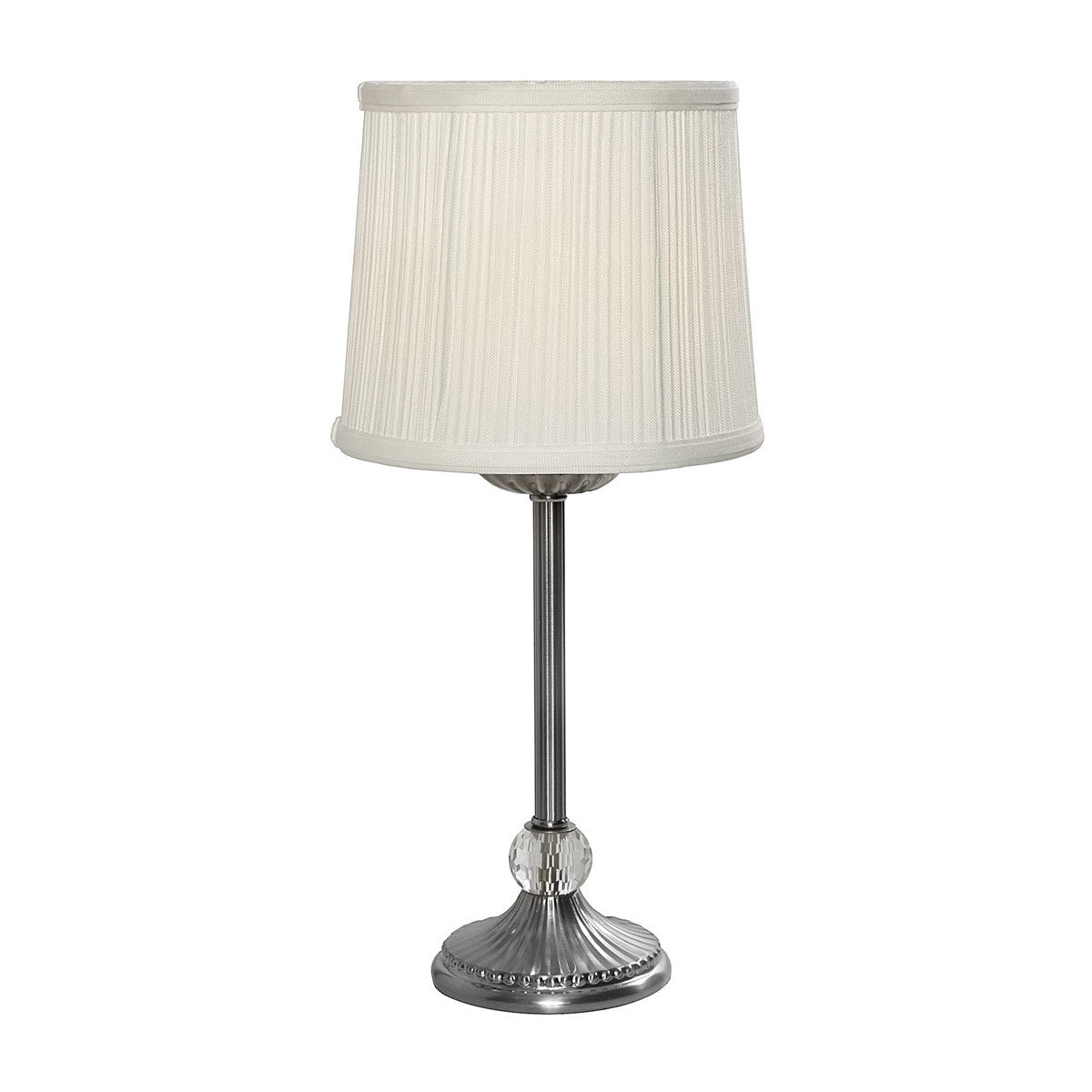 Mia Faux Silk Table Lamp