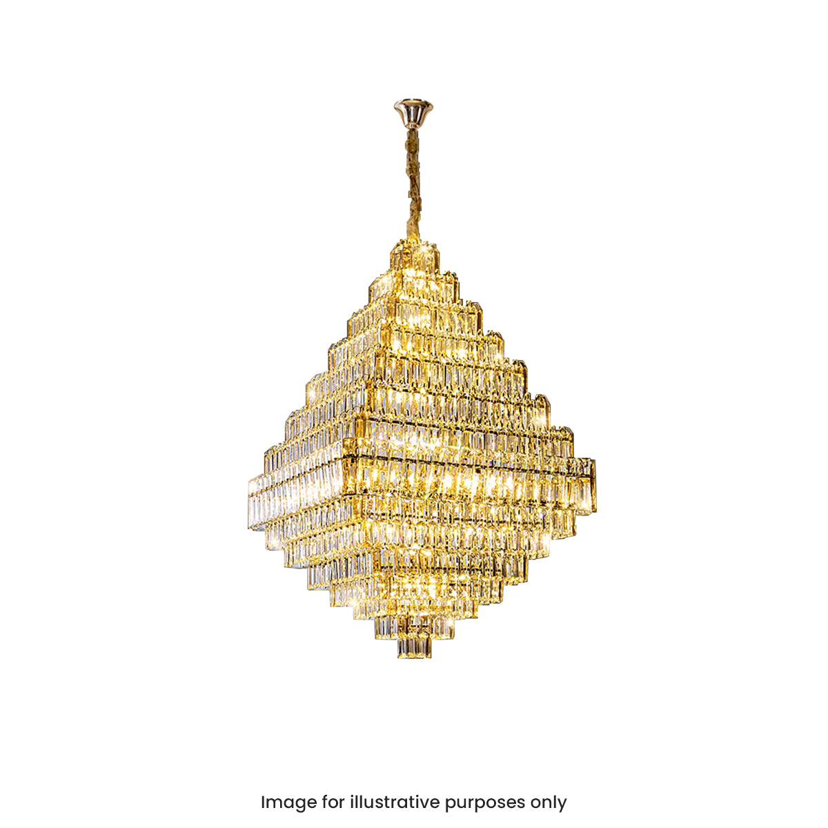 Milano Crystal Chandelier with 30 Lights