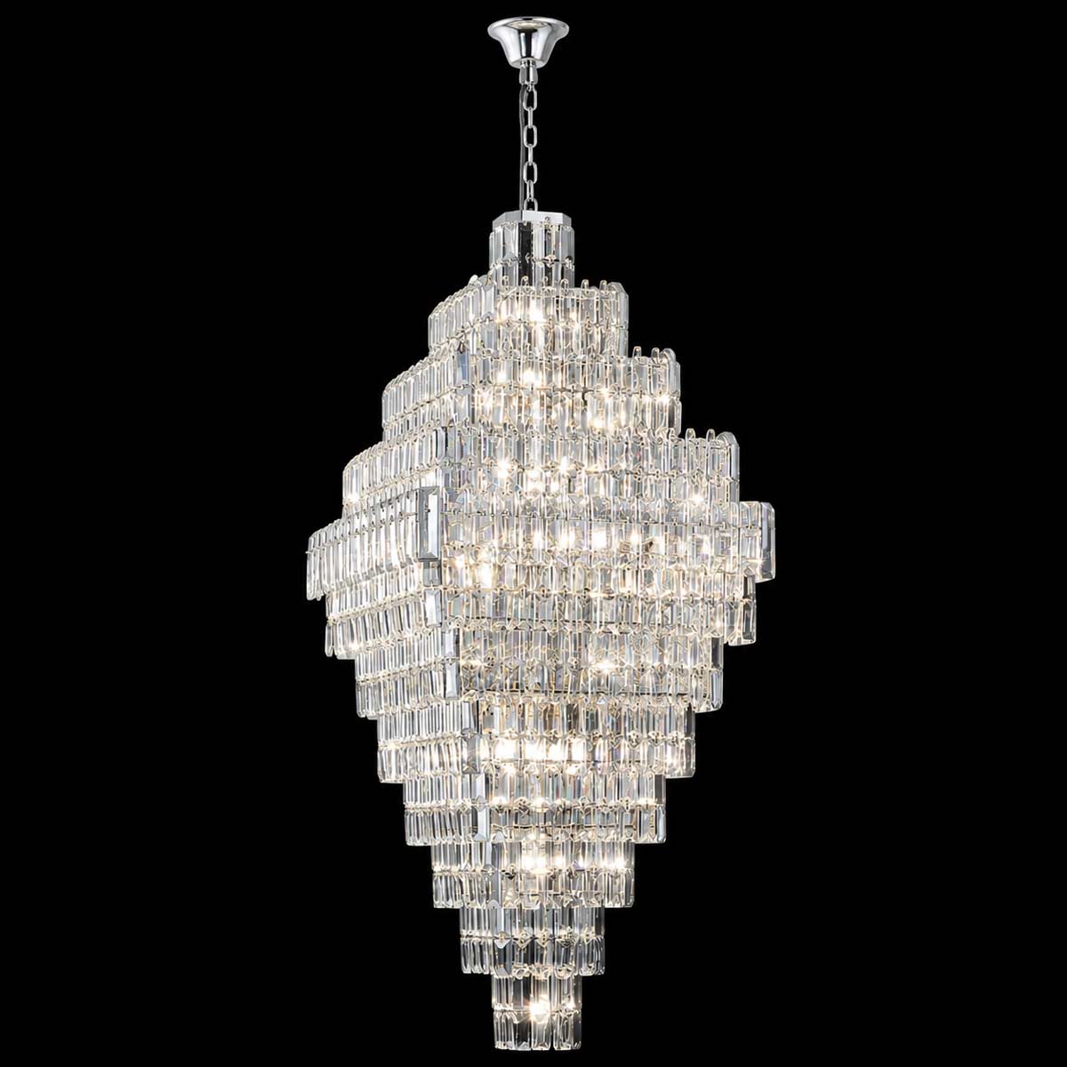 Milano 60 Light Crystal Chandelier