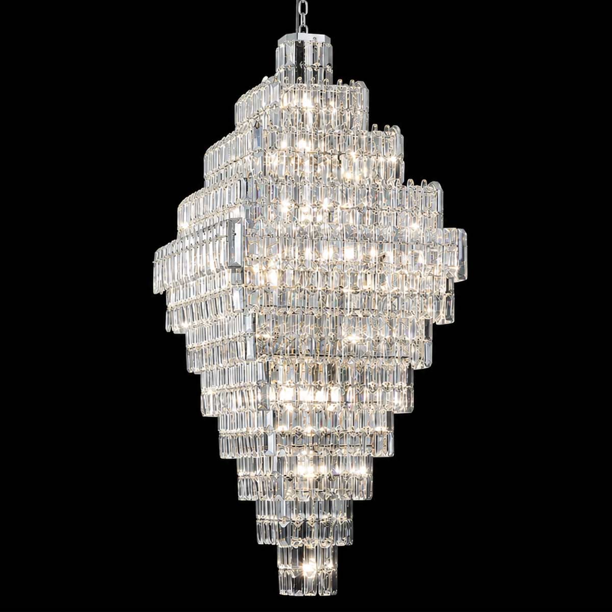 Milano 60 Light Crystal Chandelier