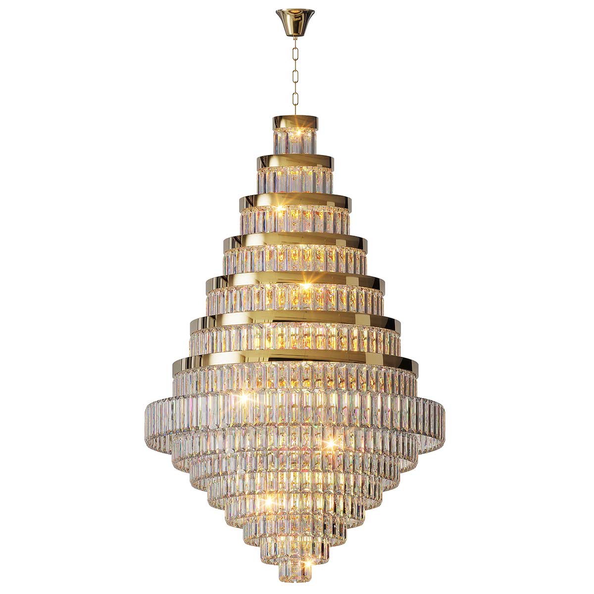 Milano Round 1200mm Crystal Chandelier