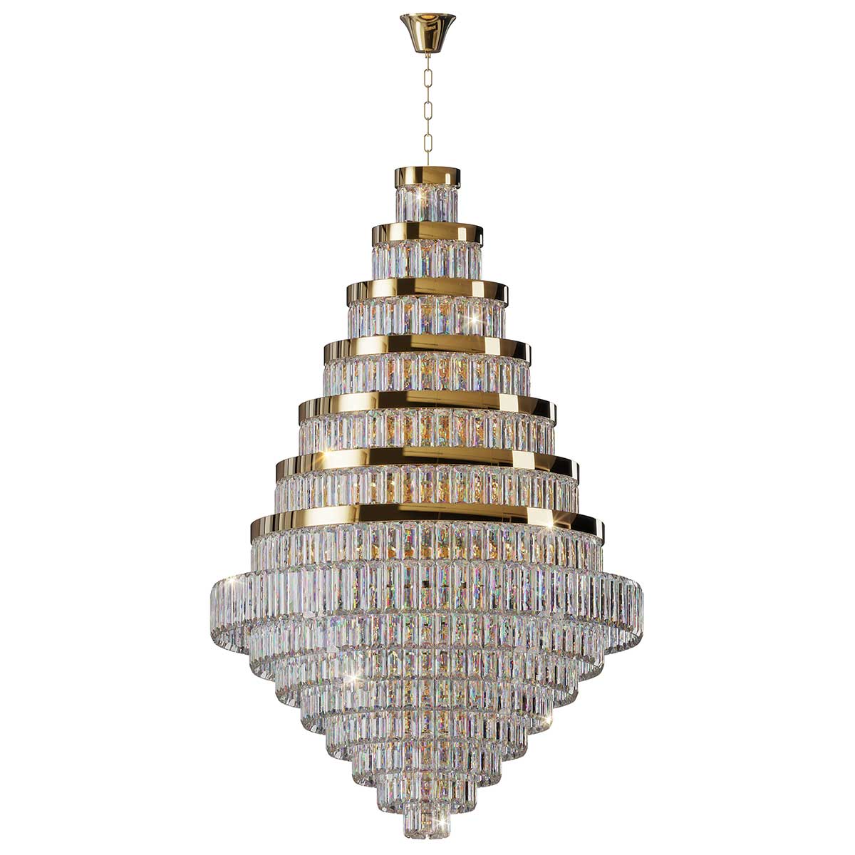Milano Round 1200mm Crystal Chandelier