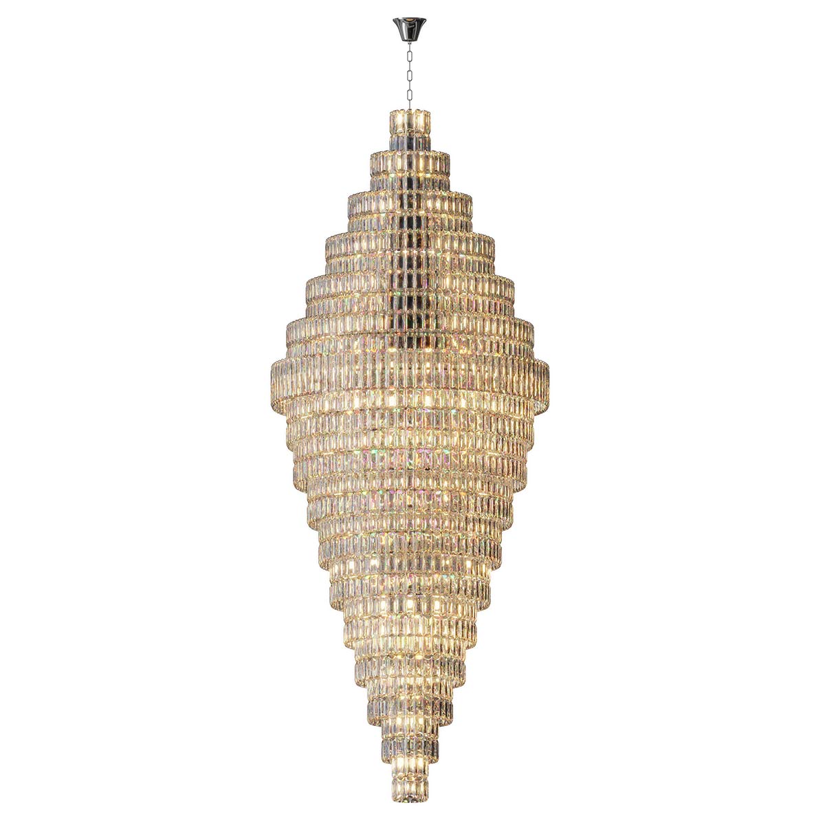 Milano Round 2200mm Crystal Chandelier