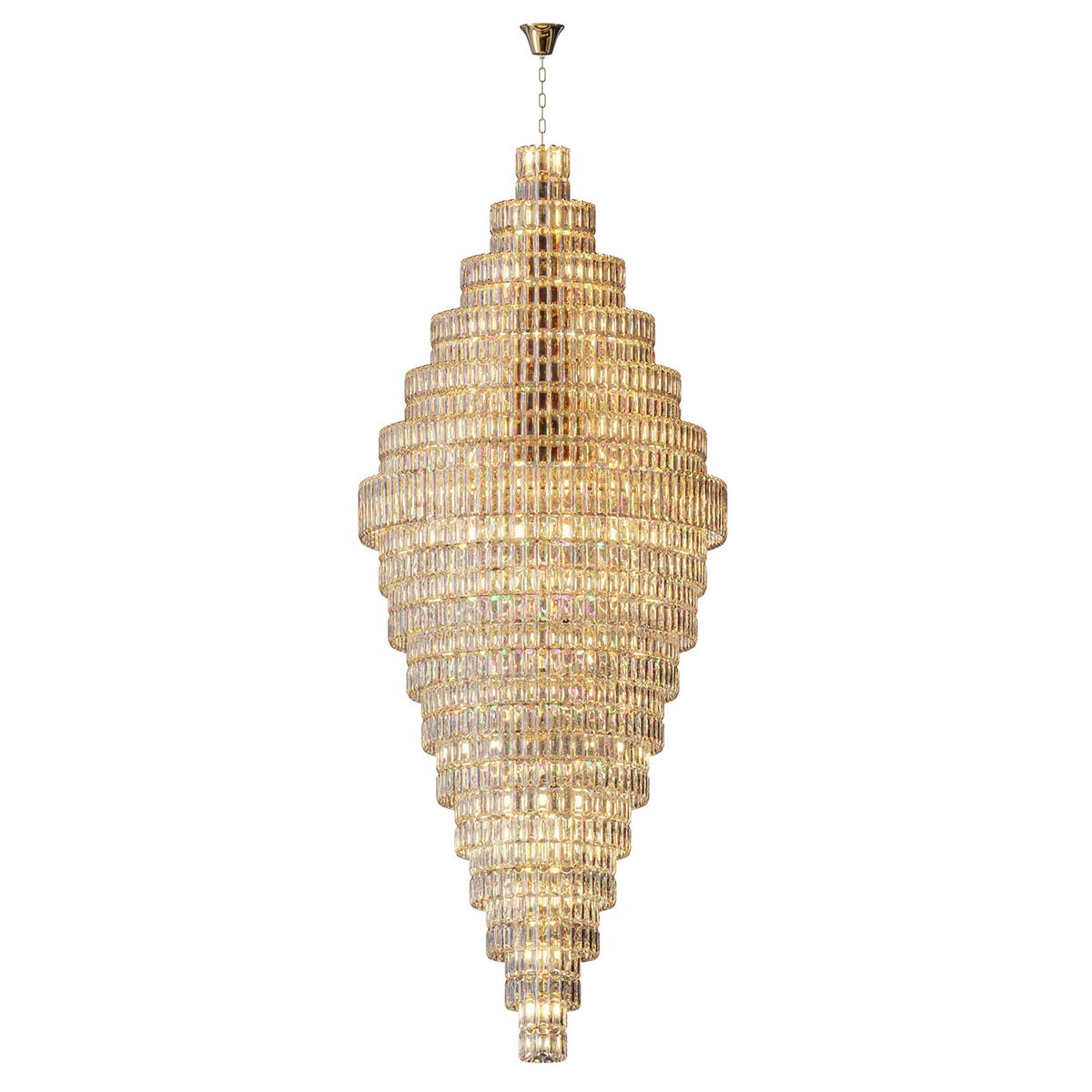 Milano Round 2200mm Crystal Chandelier